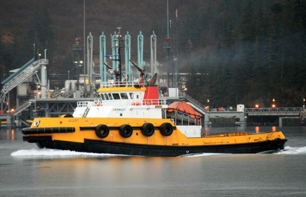 Crowley Maritime Prevention and Response Tug Alert - Photo by Alan Sorum